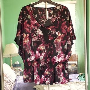 Reitman's Peplum Top